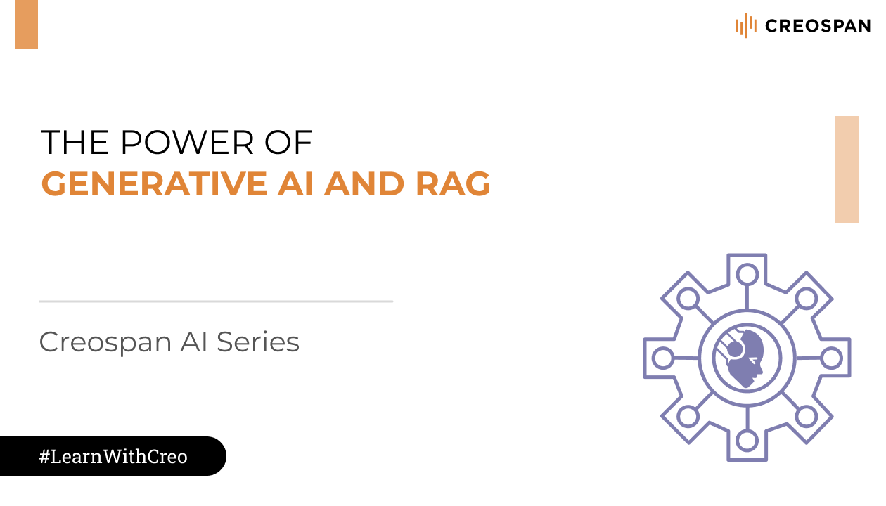 The power of generative AI and RAG