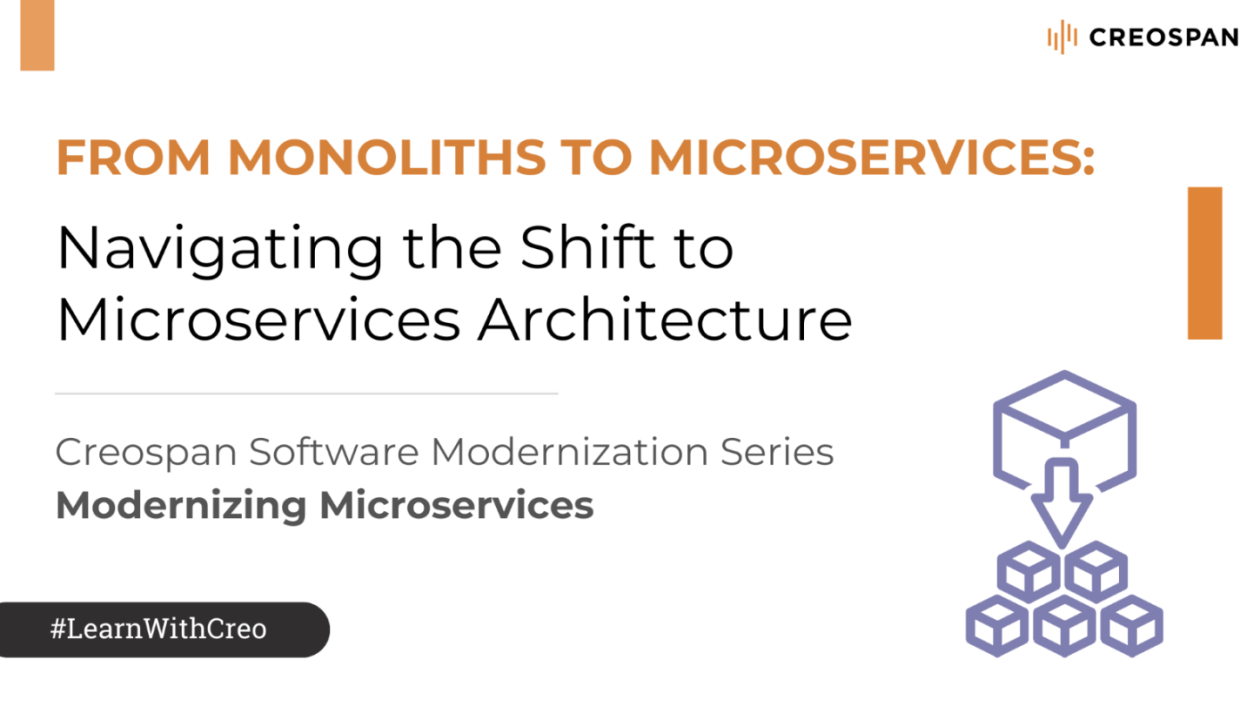 From Monoliths to Microservices: Navigating the Shift to Microservices Architecture